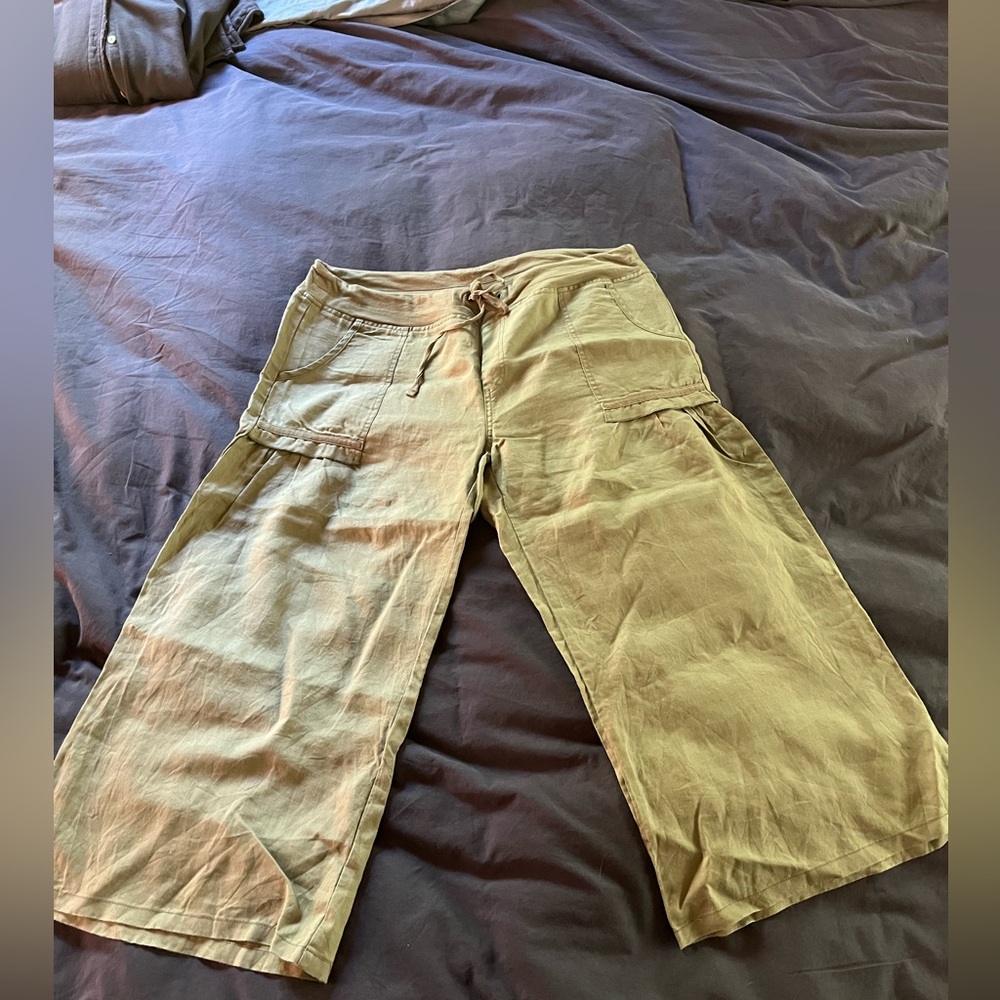 XCVI Cropped Wide Leg Pants XL